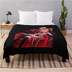 Hazbin Hotel Lucifer Throw Blanket