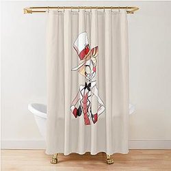Hazbin Hotel Lucifer Morningstar Shower Curtain