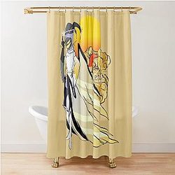 Hazbin Hotel Shower Curtain