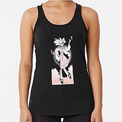Angel Dust Hazbin Hotel Racerback Tank Top