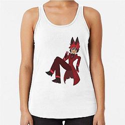 Alastor Hazbin Hotel Racerback Tank_top