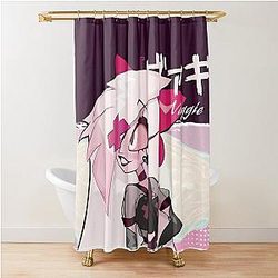 Vaggy Happy Bliss - Hazbin Hotel Shower Curtain