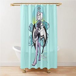 Hazbin Hotel by Luella Shock of the Powers Shower Curtain