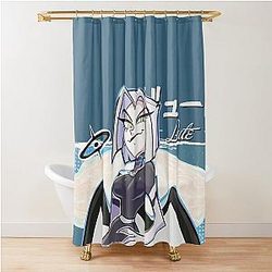 Luella of the Powers Skyness - Hazbin Hotel Shower Curtain