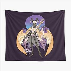Hazbin Hotel Adam Rock Star Tapestry