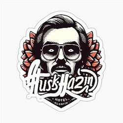 Husk Hazbin Hotel Sticker