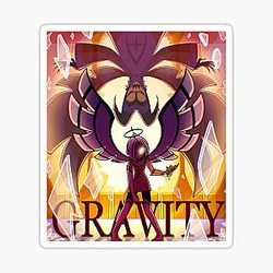Gravity Hazbin Hotel Sticker