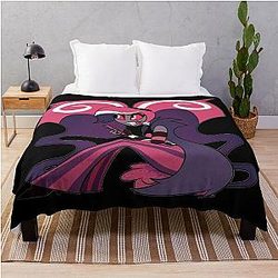 Hazbin Hotel Velvet Throw Blanket