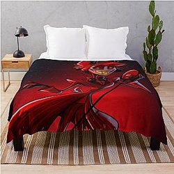 Hazbin Hotel Alastor Throw Blanket