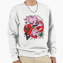 Hazbin Hotel Angel Dust Pullover Sweatshirt