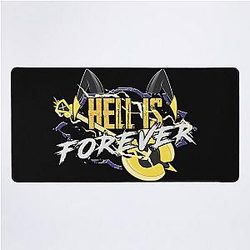 Hazbin Hotel Adam is Forever Desk Mat