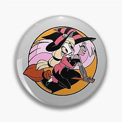 Hazbin Hotel Charlie and Vaggie Pin