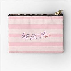 Wellcome Daddy - Angel Dust Hazbin Hotel Zipper Pouch