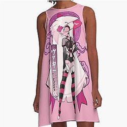 Vaggie Happy Hazbin Hotel A-Line Dress