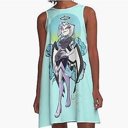 Hazbin Hotel Lute of the Powers A-Line Dress