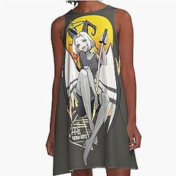 Hazbin Hotel Lute A-Line Dress