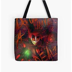 Hazbin Hotel Alastor Tote Bag