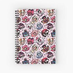 Hazbin Hotel Cute Chibi Style Spiral Notebook