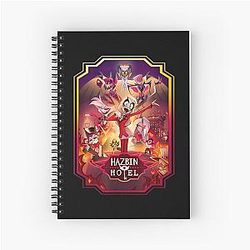 Hazbin Hotel Spiral Notebook