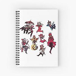 Hazbin Hotel Alastor Notebook