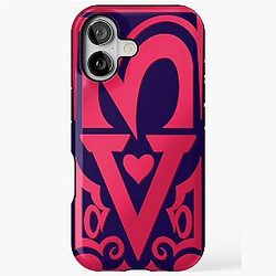 Velvette Hazbin Hotel Velvette Velvet Valentino Vox Phone Case iPhone Tough Case