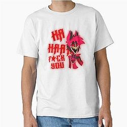 Hazbin Hotel Alastor HaaaFuck You Censored T-Shirt