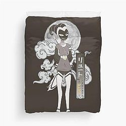 Lute Masked Hazbin Hotel Duvet Cover
