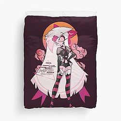 Hazbin Hotel Vaggie Happy Duvet Cover
