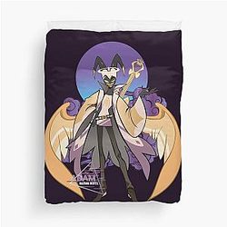 Hazbin Hotel Adam Rock Star Duvet Cover