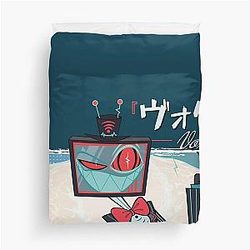 Vox Current Skyness Hazbin Hotel Duvet Cover