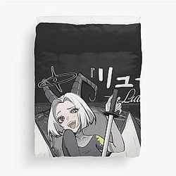 Lute Skyness Hazbin Hotel Duvet Cover