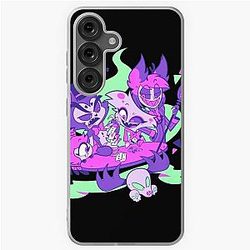 Alastor Husk Playing Cards - Hazbin Hotel Samsung Galaxy Case