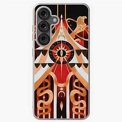Lucifer's Smartphone Cover - Hazbin Hotel Art Samsung Galaxy Soft Case