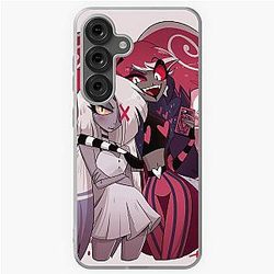 Vaggette (Vaggie x Velvet) Hazbin Hotel Fanart Soft Case for Samsung Galaxy