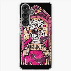 Angel Dust Stained Glass - Hazbin Hotel Soft Case for Samsung Galaxy