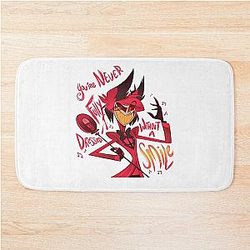 Verosika Mayday Hazbin Hotel Alastor Fan Bath Mat