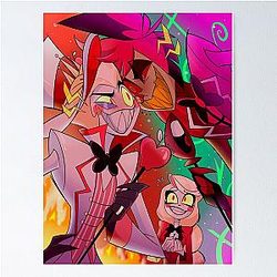Two Daddies Hazbin Hotel Poster