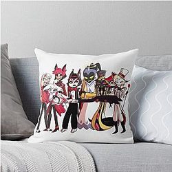 Hazbin Hotel Character Throw Pillow