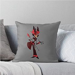 Hazbin Hotel Alastor Throw Pillow
