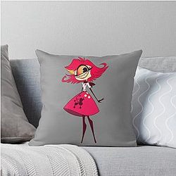 Nifty - Hazbin Hotel Throw Pillow