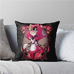 Nifty - Hazbin Hotel Throw Pillow