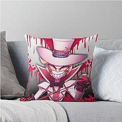Lucifer Hazbin Hotel Throw Pillow