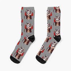 Hazbin Hotel - Husk Socks