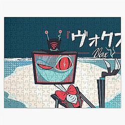 Vox Current Skyline Hazbin Hotel Jigsaw Puzzle