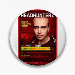 EDM Star Headhunterz Pins
