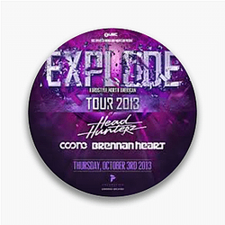 Rave Legend Headhunterz Pins