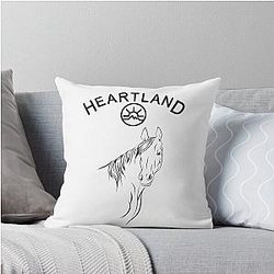 Heartland Horse Throw Pillow