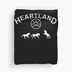 Heartland, Heartland ranch, Heartland US, Heartland UK, Heartland Canada, Heartland Netflix, Heartland Duvet Cover