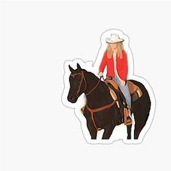 Amy and Spartan from Heartland Stickers