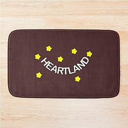 Heartland and Stars Bath Mat
